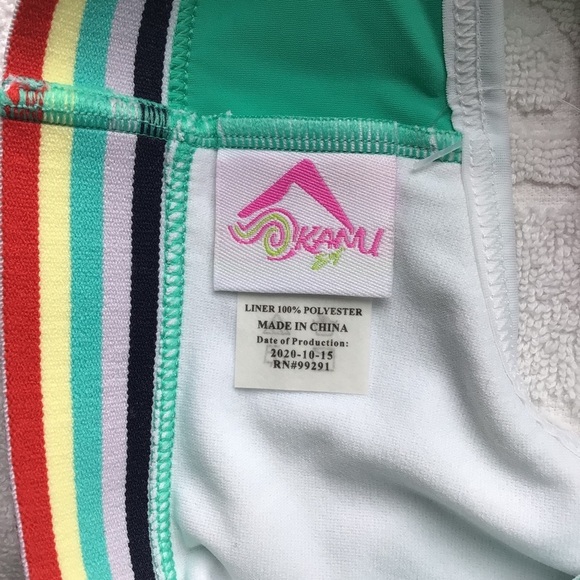 Kanu Surf Tanya Atlantis Tankini Bikini Set - Size 4 - Picture 4 of 6